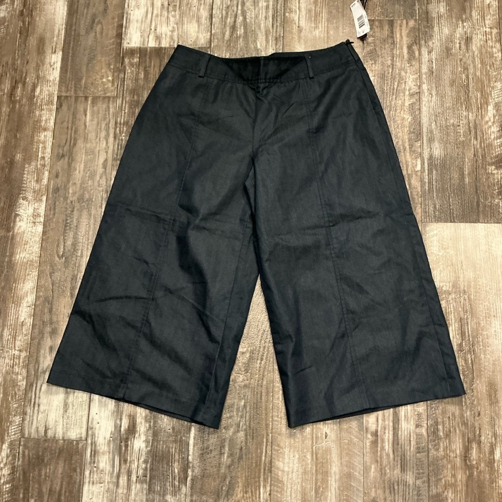 Pantology Charcoal Cropped Pants Size 8